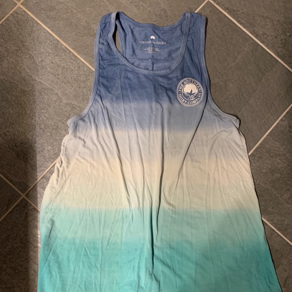southern shirt company ombre tank top